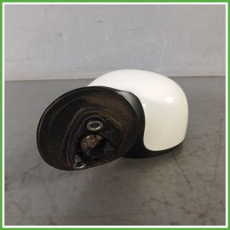 Specchio Specchietto Retrovisore Destro DX BIANCO GELATO 268 FIAT 500 3P 2007 2015 FICOSA FICOMIRRORS Originale Usato