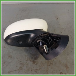 Specchio Specchietto Retrovisore Destro DX BIANCO GELATO 268 FIAT 500 3P 2007 2015 FICOSA FICOMIRRORS Originale Usato