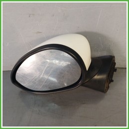 Specchio Specchietto Retrovisore Sinistro SX BIANCO GELATO 268 FIAT 500 3P 2007 2015 FICOSA FICOMIRRORS Originale Usato