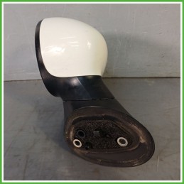 Specchio Specchietto Retrovisore Sinistro SX BIANCO GELATO 268 FIAT 500 3P 2007 2015 FICOSA FICOMIRRORS Originale Usato