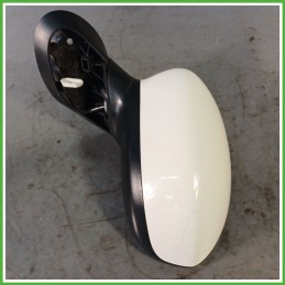 Specchio Specchietto Retrovisore Sinistro SX BIANCO GELATO 268 FIAT 500 3P 2007 2015 FICOSA FICOMIRRORS Originale Usato