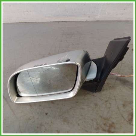 Specchio Specchietto Retrovisore Sinistro SX GRIGIO CHIARO 8E A7W VOLKSWAGEN POLO 9N 2001 2005 Originale Usato