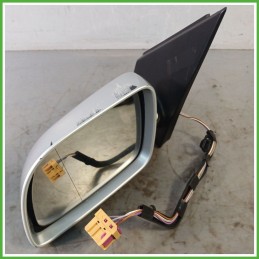 Specchio Specchietto Retrovisore Sinistro SX GRIGIO CHIARO 8E A7W VOLKSWAGEN POLO 9N 2001 2005 Originale Usato