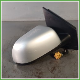 Specchio Specchietto Retrovisore Destro DX GRIGIO CHIARO 8E A7W VOLKSWAGEN POLO 9N 2001 2005 Originale Usato