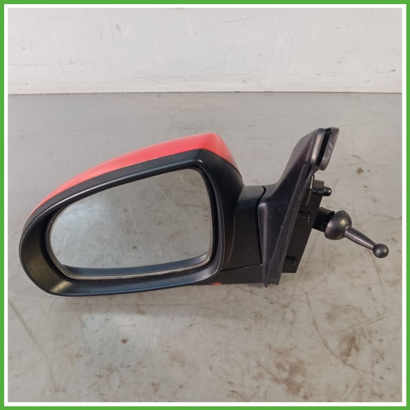 Specchio Specchietto Retrovisore Sinistro SX ROSSO KIA PICANTO 1a Serie 2008 2011 SCHEFENACKER Originale Usato