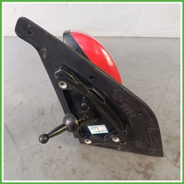 Specchio Specchietto Retrovisore Sinistro SX ROSSO KIA PICANTO 1a Serie 2008 2011 SCHEFENACKER Originale Usato