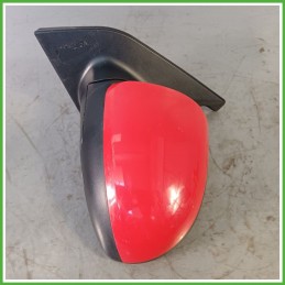Specchio Specchietto Retrovisore Sinistro SX ROSSO KIA PICANTO 1a Serie 2008 2011 SCHEFENACKER Originale Usato