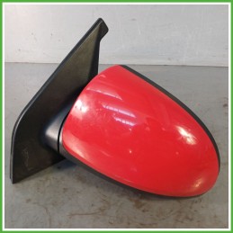 Specchio Specchietto Retrovisore Sinistro SX ROSSO KIA PICANTO 1a Serie 2008 2011 SCHEFENACKER Originale Usato