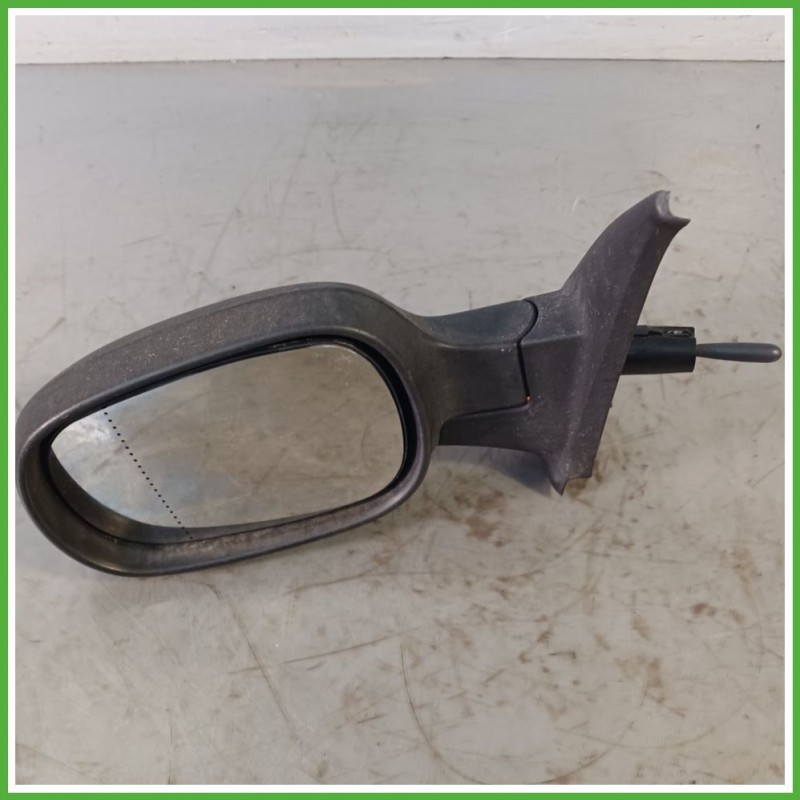 Specchio Specchietto Retrovisore Sinistro SX GOFFRATO NISSAN MICRA K12E 2002 2009 BRITAX Originale Usato