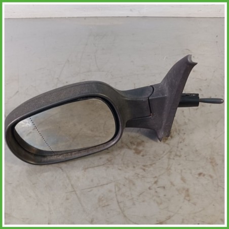 Specchio Specchietto Retrovisore Sinistro SX GOFFRATO NISSAN MICRA K12E 2002 2009 BRITAX Originale Usato