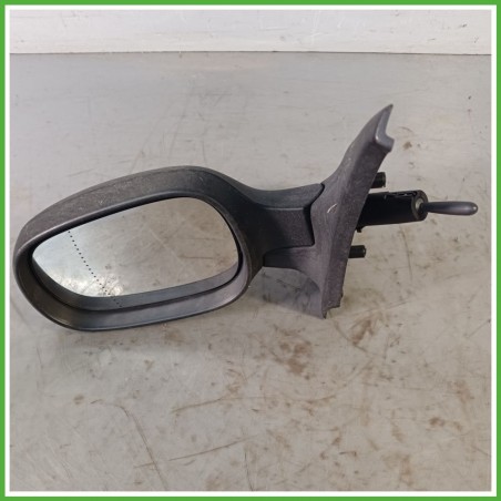 Specchio Specchietto Retrovisore Sinistro SX GREY BOREAL RENAULT CLIO 2a Serie 2001 2010 SCHEFENACKER Originale Usato