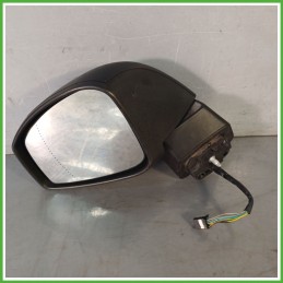 Specchio Specchietto Retrovisore Sinistro SX NERO RENAULT SCENIC 3a Serie 2009 2013 Originale Usato