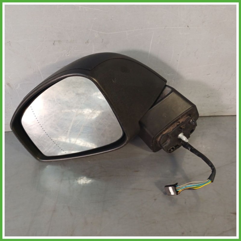 Specchio Specchietto Retrovisore Sinistro SX NERO RENAULT SCENIC 3a Serie 2009 2013 Originale Usato