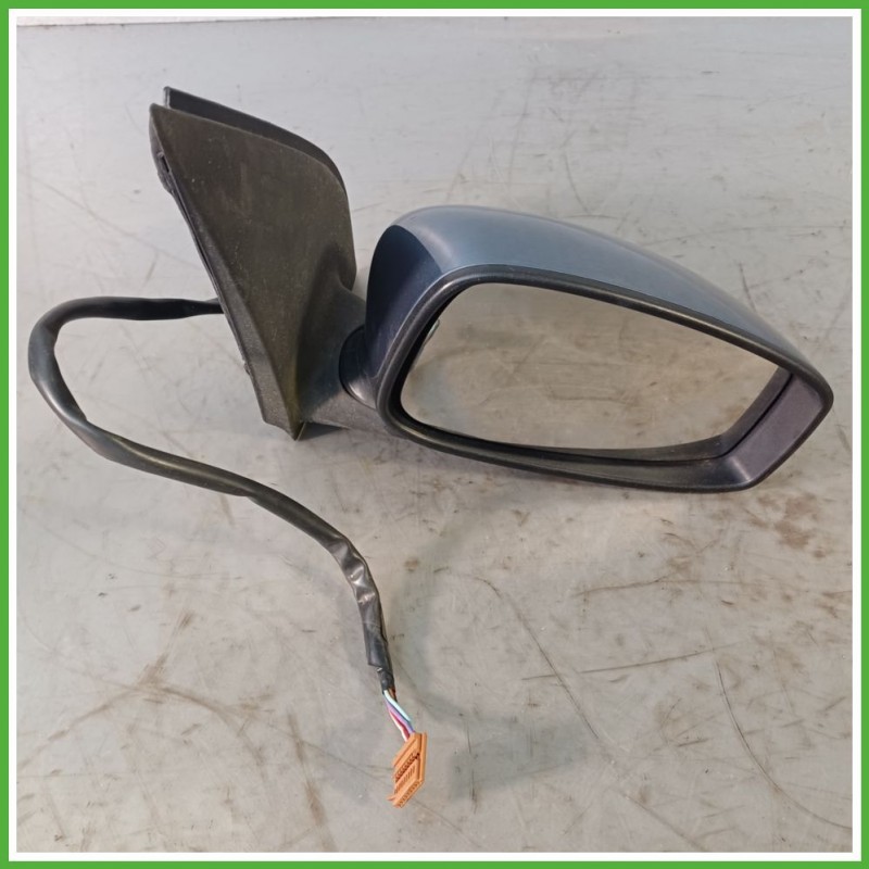 Specchio Specchietto Retrovisore Destro DX BLU FIAT STILO 2C 2001 2003 MAGNETI MARELLI Originale Usato