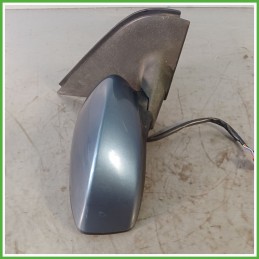 Specchio Specchietto Retrovisore Destro DX BLU FIAT STILO 2C 2001 2003 MAGNETI MARELLI Originale Usato