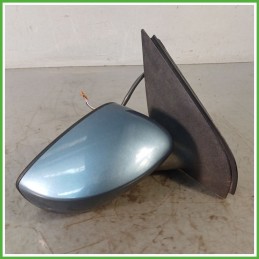 Specchio Specchietto Retrovisore Destro DX BLU FIAT STILO 2C 2001 2003 MAGNETI MARELLI Originale Usato