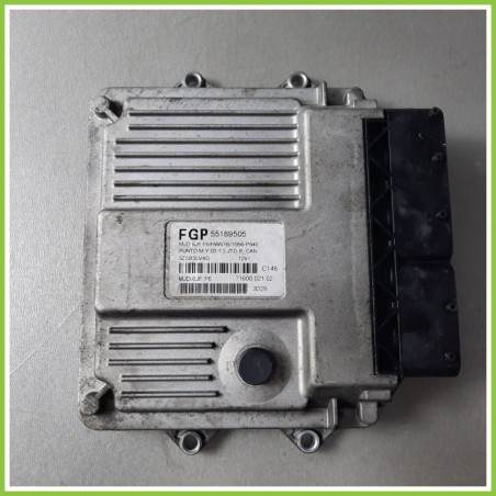 Centralina Motore Iniezione ECU MAGNETI MARELLI MJD6JF.P6 FIAT PUNTO 2U 1.3 MJT 16V 55189505 Diesel 2003 2007