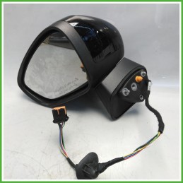 Specchio Specchietto Retrovisore Sinistro SX Nero Opel Crossland X 2020 Magna Z9402130 Originale Usato