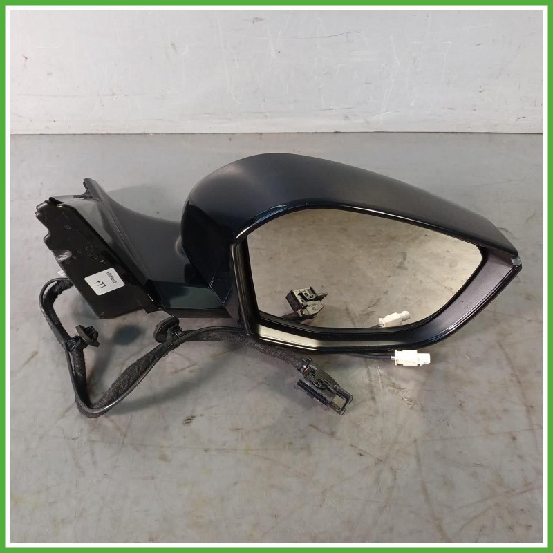 Specchio Specchietto Retrovisore Sinistro SX Nero Peugeot 308 3 Serie 2021  Originale Usato