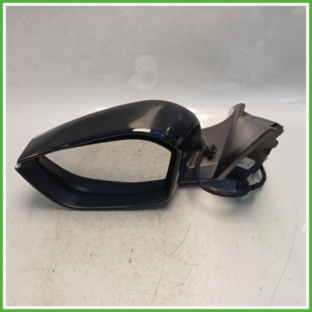 Specchio Specchietto Retrovisore Sinistro SX Nero Peugeot 408 2022  Originale Usato