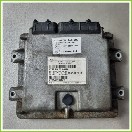 Centralina Motore Iniezione GAS METATRON 4100107 FIAT PUNTO 2U 1.2 8V 44kw 55196524 2003 2007