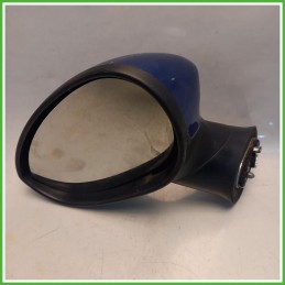 Specchio Specchietto Retrovisore Sinistro SX Blu Fiat Grande Punto 2005-2010  Originale Usato