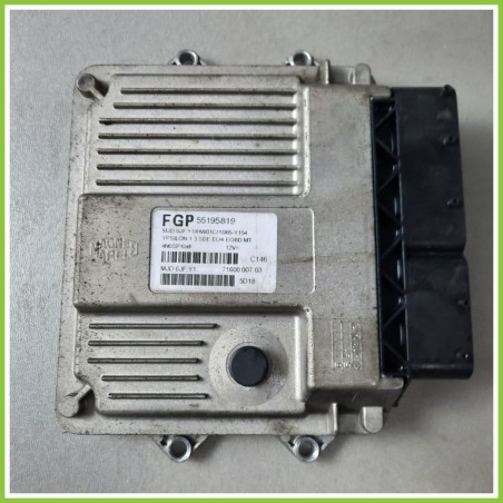 Centralina Motore Iniezione ECU MAGNETI MARELLI MJD6JF.Y1 LANCIA YPSILON TE 1.3 MJ 16V 55195819 Diesel 2003 2006