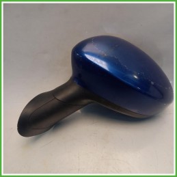Specchio Specchietto Retrovisore Sinistro SX Blu Fiat Grande Punto 2005-2010  Originale Usato