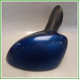 Specchio Specchietto Retrovisore Sinistro SX Blu Fiat Grande Punto 2005-2010  Originale Usato