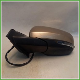 Specchio Specchietto Retrovisore Sinistro SX Champagne Renault Kadjar 2015-2018  Originale Usato