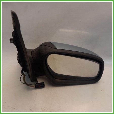 Specchio Specchietto Retrovisore Destro DX Blu Ford Fiesta 5 Serie 2002-2008  Originale Usato