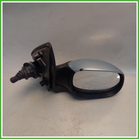Specchio Specchietto Retrovisore Destro DX Blu Peugeot 206 1998-2009  Originale Usato