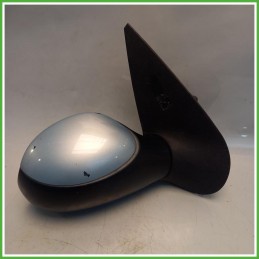 Specchio Specchietto Retrovisore Destro DX Blu Peugeot 206 1998-2009  Originale Usato