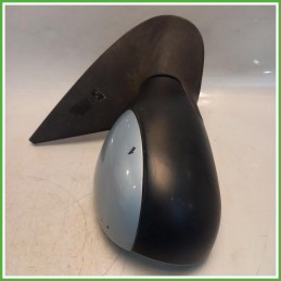 Specchio Specchietto Retrovisore Destro DX Blu Peugeot 206 1998-2009  Originale Usato