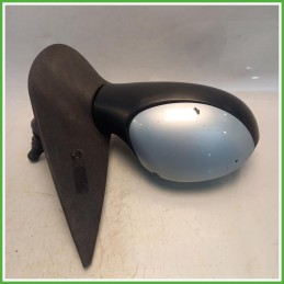 Specchio Specchietto Retrovisore Destro DX Blu Peugeot 206 1998-2009  Originale Usato
