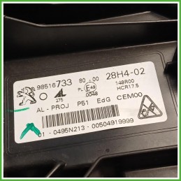 Faro Fanale Proiettore Sinistro SX Automotive Lighting 98516733 Peugeot 308 3 Serie 9839286380 2021 Originale Usato