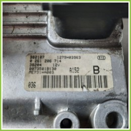 Centralina Motore Iniezione ECU BOSCH 0261206714 ALFA ROMEO 147 W8 1.6 16V TS CONNECT 735018130 Benzina 2000 2006