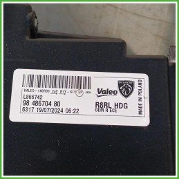 Fanale Fanalino Destro DX Valeo L866718 Peugeot 508 2 Serie 9848670180 2023 Originale Usato