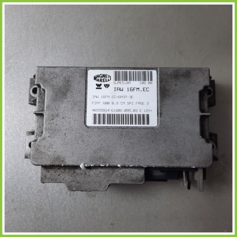 Centralina Motore Iniezione ECU MAGNETI MARELLI IAW16FM.EC FIAT SEICENTO 1E 900 CITYMATIC 46555914 Benzina 1998 2005