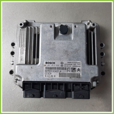 Centralina Motore Iniezione ECU BOSCH 0281012526 PEUGEOT 207 1.4 50kw 9661728680 2006 2009