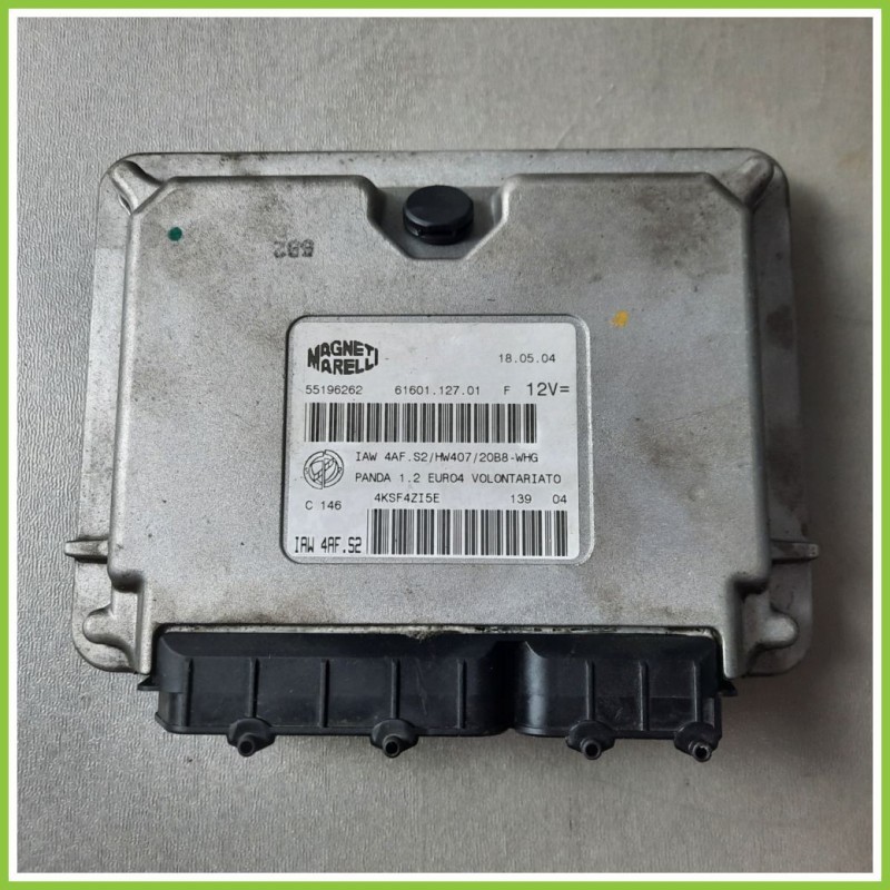 Centralina Motore Iniezione ECU MAGNETI MARELLI IAW4AF.S2 FIAT PANDA 2Q 1.2 DYNAMIC 55196262 Benzina 2003 2010