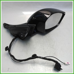 Specchio Specchietto Retrovisore Destro DX Nero Peugeot 308 3 Serie 2021 Psa 985644969V Originale Usato