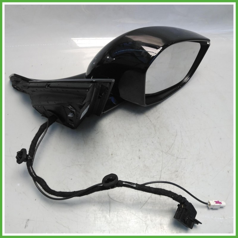 Specchio Specchietto Retrovisore Destro DX Nero Peugeot 308 3 Serie 2021 Psa 985644969V Originale Usato
