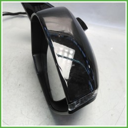 Specchio Specchietto Retrovisore Destro DX Nero Peugeot 308 3 Serie 2021 Psa 985644969V Originale Usato