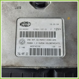 Centralina Motore Iniezione ECU MAGNETI MARELLI IAW4AF.S2 FIAT PANDA 2Q 1.2 DYNAMIC 55196262 Benzina 2003 2010