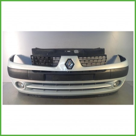 Paraurti Anteriore Renault Clio 2 Serie Berlina 3 Porte Grigio Chiaro 2001-2008 7701209646 Originale Usato