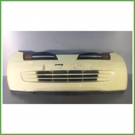 Paraurti Anteriore Nissan Micra 3 Serie Berlina 5 Porte Beige 2003-2005 62022AX640 Originale Usato