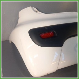 Paraurti Posteriore Peugeot 107 Berlina 5 Porte Bianco 7410Y8 2005-2012 Originale Usato