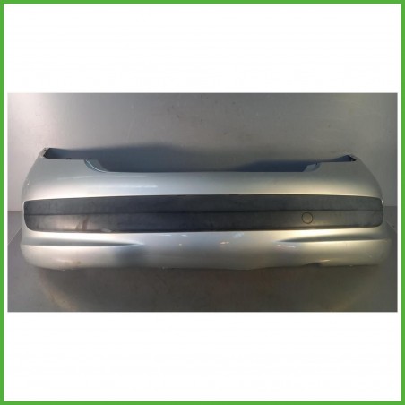 Paraurti Posteriore Peugeot 207 Berlina 5 Porte Grigio 7410CQ 2009-2013 Originale Usato