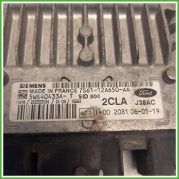 Centralina Motore Iniezione ECU Siemens 5WS40433A Ford Fiesta 6 Serie 1.4 TDCi 1303232 Gasolio 2008-2012